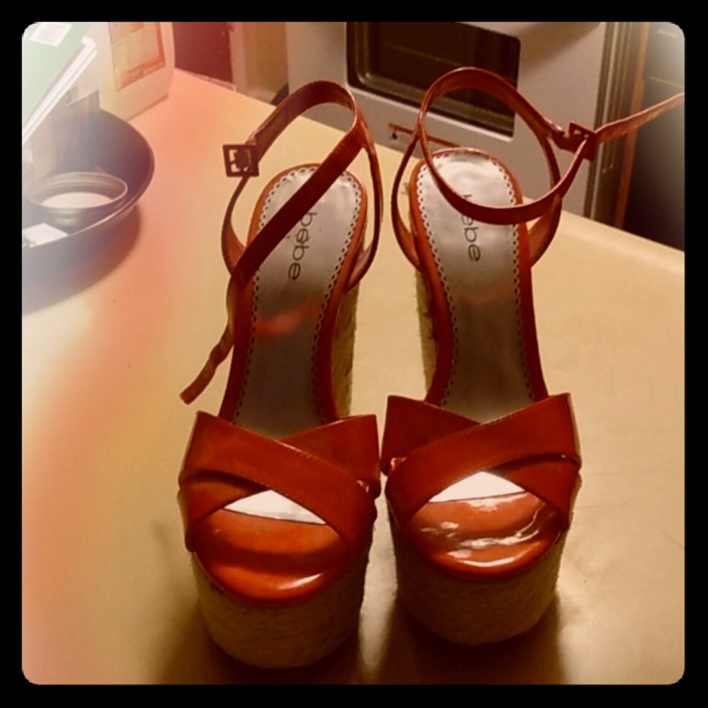 1 pair of bebe shoes